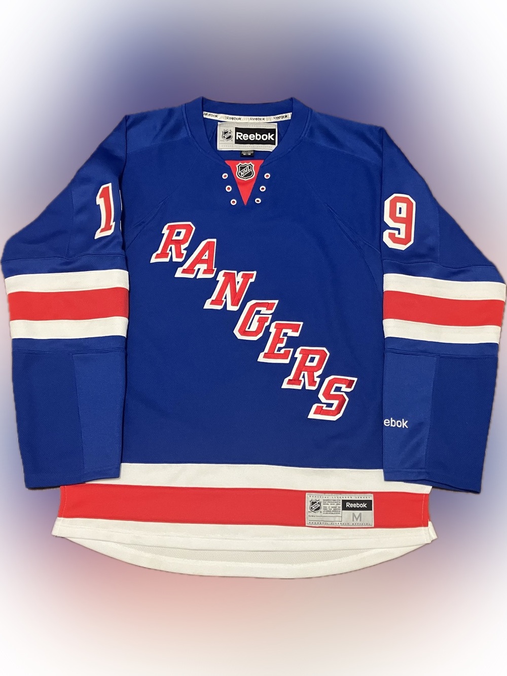 New York Rangers Brad Richards Reebok NHL Hockey Jersey Size M
